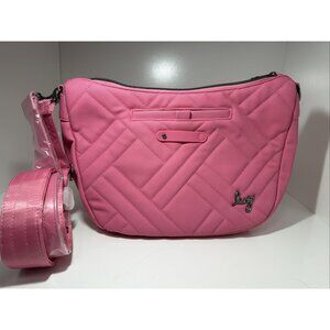 Lug Harmony Matte Luxe VL Crossbody Bag - Pink Tourmaline